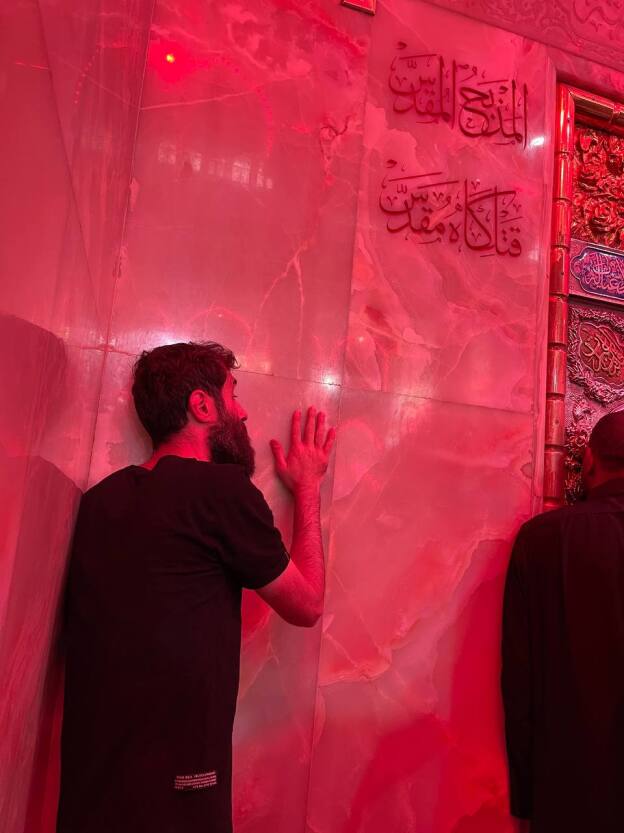 گزارش تصویری پایگاه حفظ و نشر آثار کربلایی سید علی مومنی